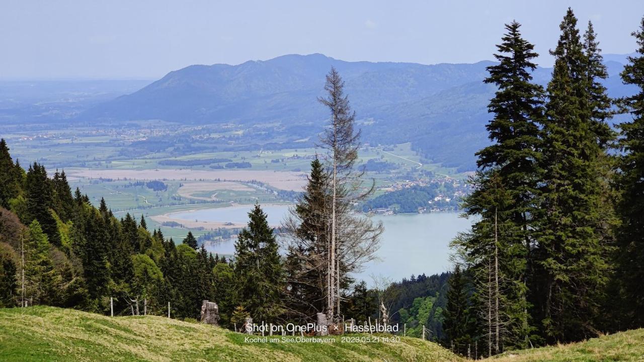 Ferienapartment Opitz - Zugspitzregion Ohlstadt Exteriör bild
